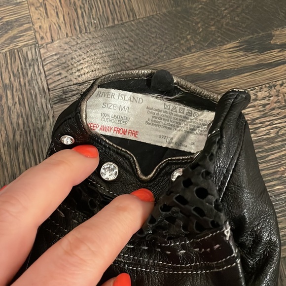 Leather driving gloves - Picture 3 of 5